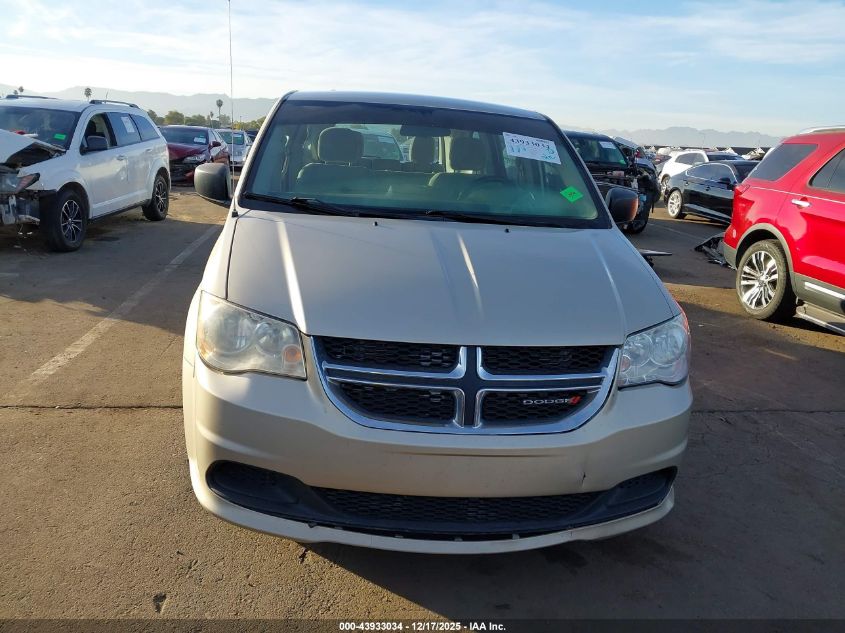 2013 Dodge Grand Caravan American Value Pkg VIN: 2C4RDGBG7DR508038 Lot: 43933034