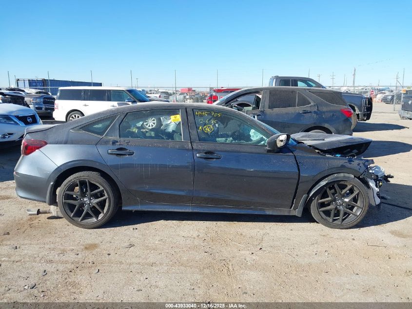 2025 Honda Civic Sport VIN: 2HGFE2F59SH523947 Lot: 43933040