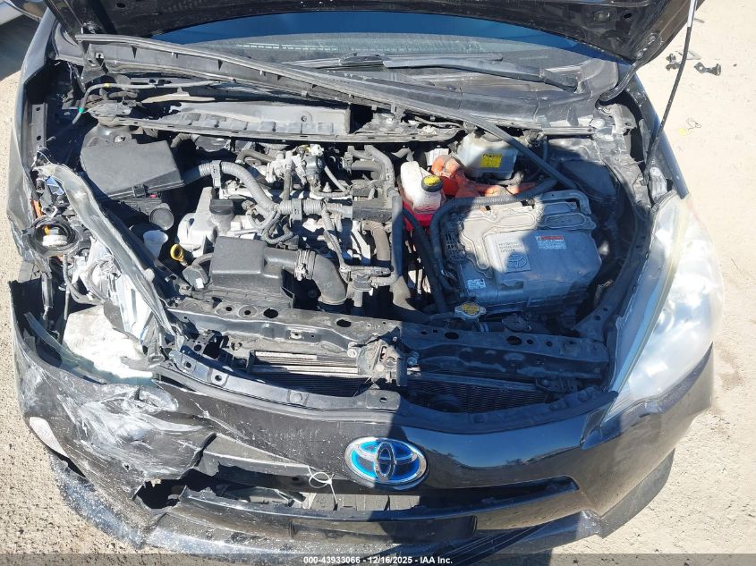 2013 Toyota Prius C Two VIN: JTDKDTB37D1530021 Lot: 43933066