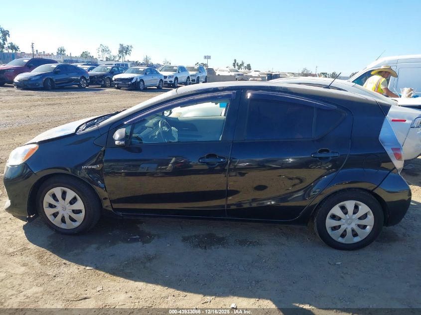 2013 Toyota Prius C Two VIN: JTDKDTB37D1530021 Lot: 43933066