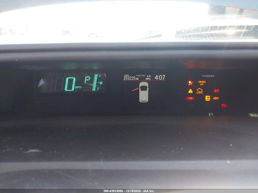 2013 Toyota Prius C Two VIN: JTDKDTB37D1530021 Lot: 43933066