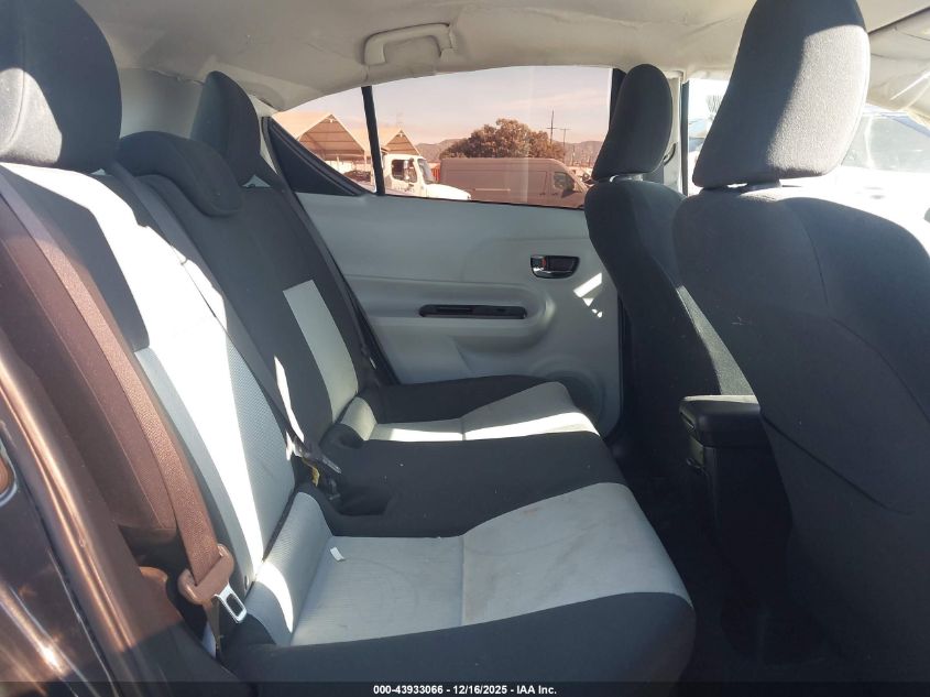 2013 Toyota Prius C Two VIN: JTDKDTB37D1530021 Lot: 43933066