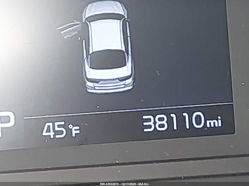 2019 Kia Optima Lx VIN: 5XXGT4L35KG305451 Lot: 43933070