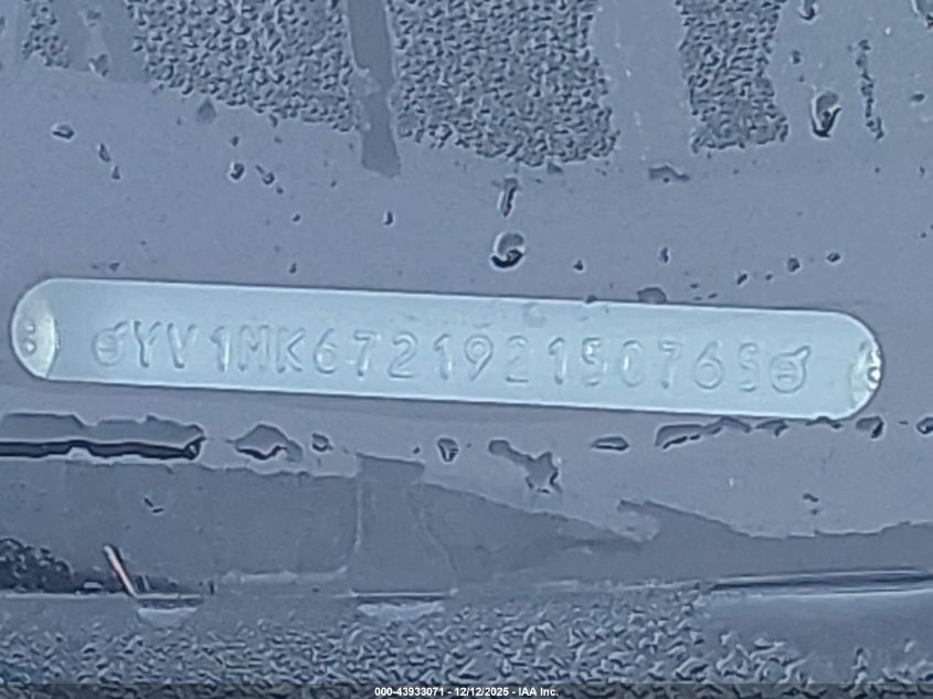 2009 Volvo C30 T5/T5 R-Design VIN: YV1MK672192150765 Lot: 43933071