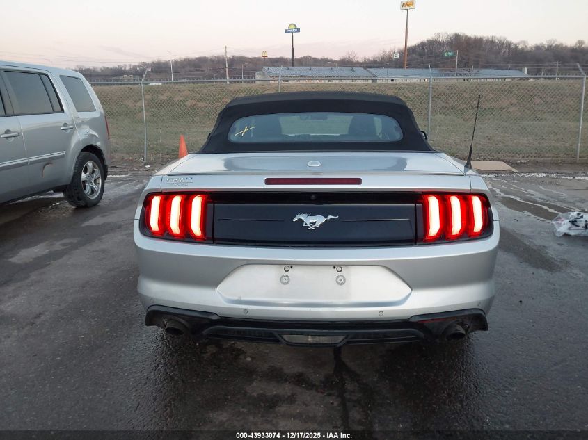 2018 Ford Mustang Ecoboost Premium VIN: 1FATP8UH7J5166386 Lot: 43933074