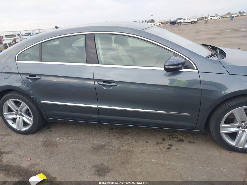 2013 Volkswagen Cc 2.0T Sport VIN: WVWBP7AN6DE551808 Lot: 43933084