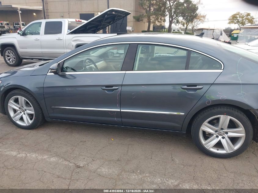 2013 Volkswagen Cc 2.0T Sport VIN: WVWBP7AN6DE551808 Lot: 43933084