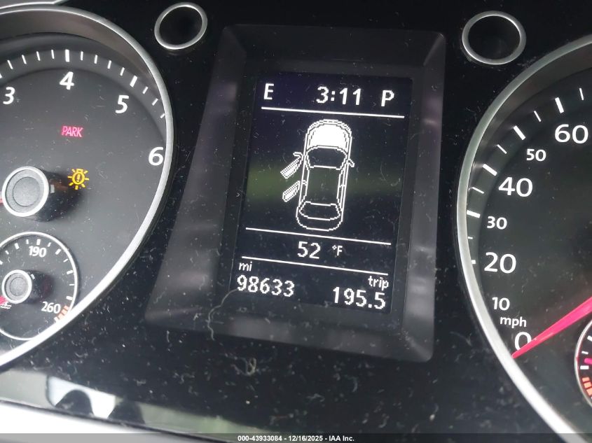 2013 Volkswagen Cc 2.0T Sport VIN: WVWBP7AN6DE551808 Lot: 43933084