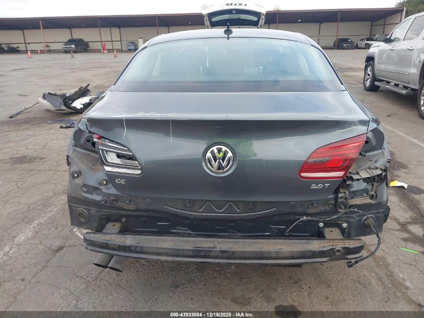 2013 Volkswagen Cc 2.0T Sport VIN: WVWBP7AN6DE551808 Lot: 43933084