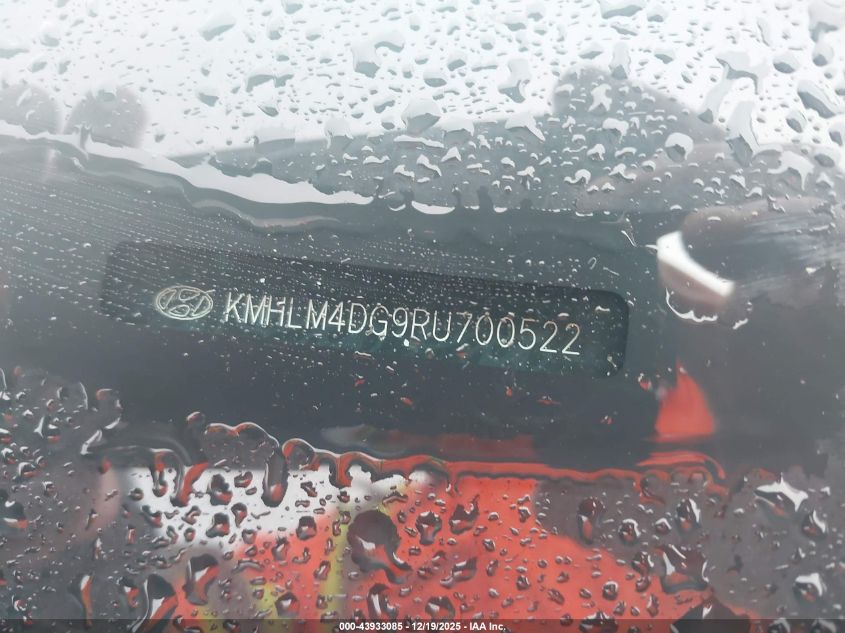 2024 Hyundai Elantra Sel VIN: KMHLM4DG9RU700522 Lot: 43933085