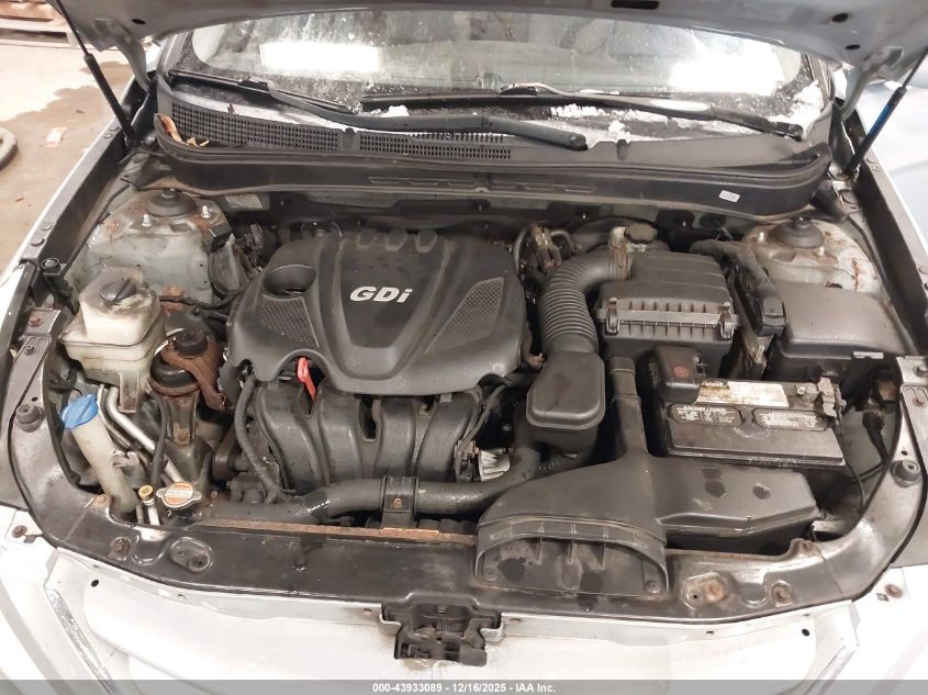 2011 Hyundai Sonata Gls VIN: 5NPEB4AC4BH089416 Lot: 43933089