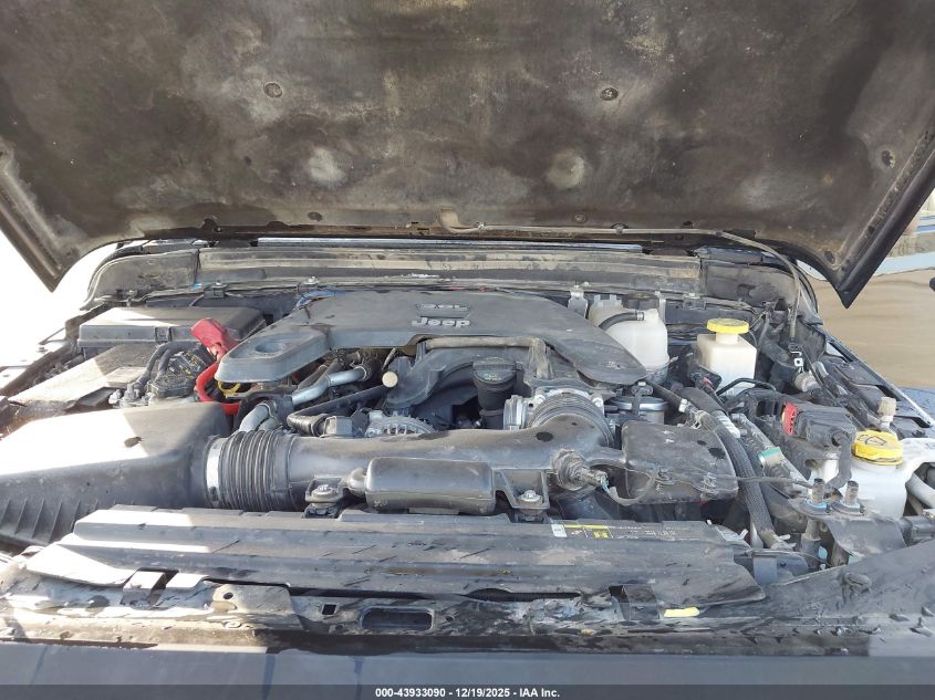 2020 Jeep Gladiator Sport 4X4 VIN: 1C6HJTAG4LL165007 Lot: 43933090