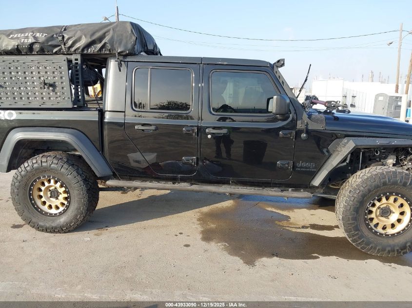 2020 Jeep Gladiator Sport 4X4 VIN: 1C6HJTAG4LL165007 Lot: 43933090