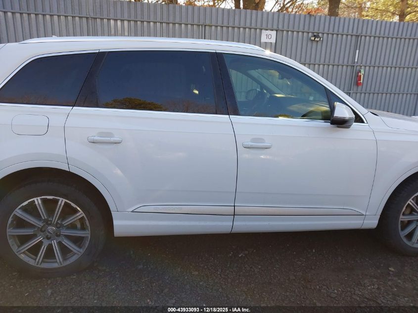 2018 Audi Q7 3.0T Premium VIN: WA1VAAF7XJD014277 Lot: 43933093