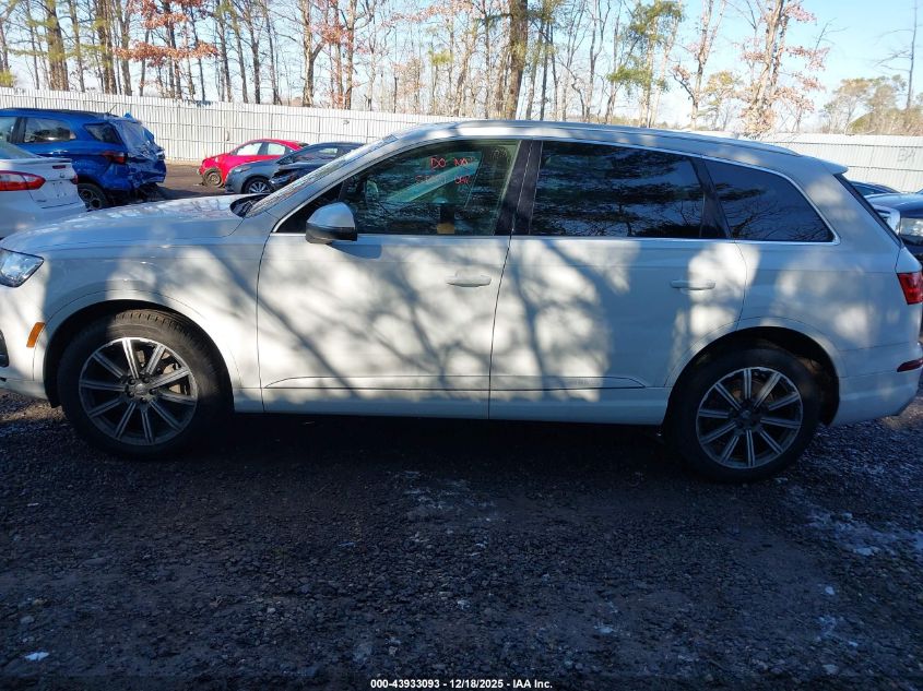 2018 Audi Q7 3.0T Premium VIN: WA1VAAF7XJD014277 Lot: 43933093