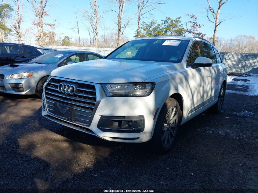 2018 Audi Q7 3.0T Premium VIN: WA1VAAF7XJD014277 Lot: 43933093