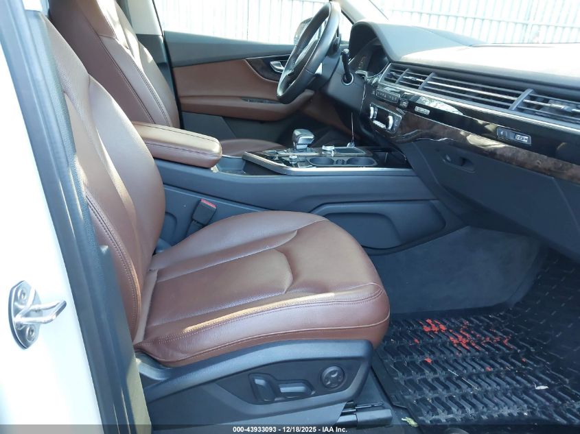 2018 Audi Q7 3.0T Premium VIN: WA1VAAF7XJD014277 Lot: 43933093