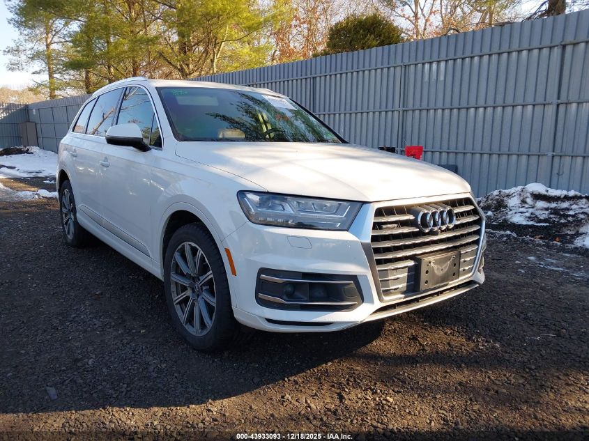 2018 Audi Q7 3.0T Premium VIN: WA1VAAF7XJD014277 Lot: 43933093