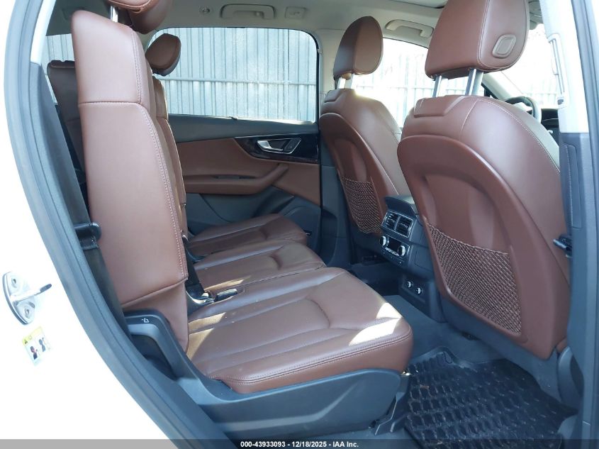 2018 Audi Q7 3.0T Premium VIN: WA1VAAF7XJD014277 Lot: 43933093