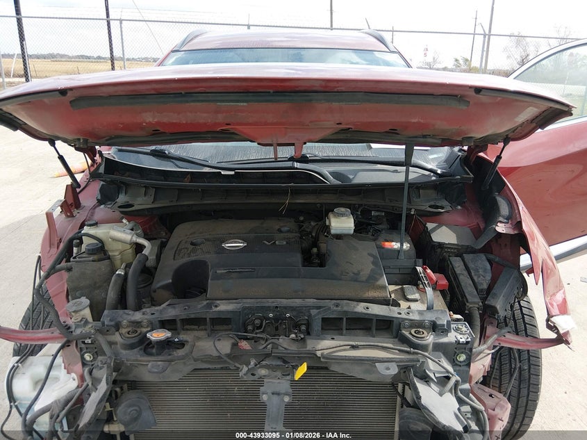 2018 Nissan Murano Sv VIN: 5N1AZ2MG6JN145833 Lot: 43933095