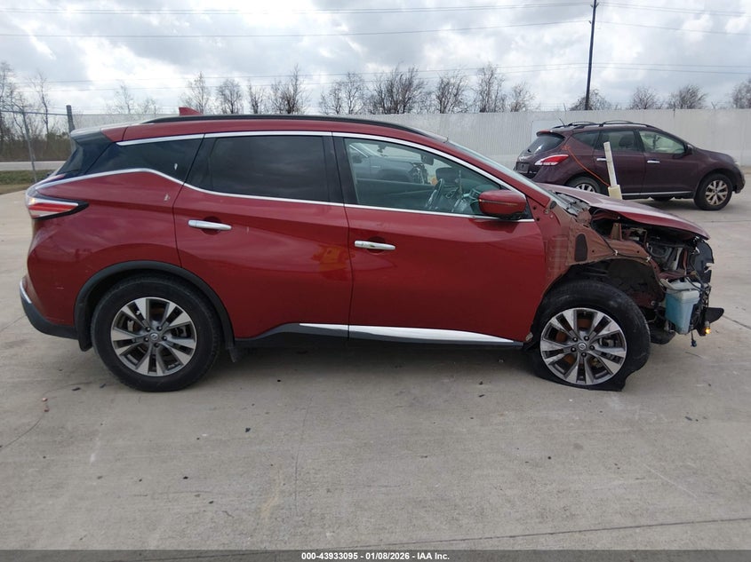 2018 Nissan Murano Sv VIN: 5N1AZ2MG6JN145833 Lot: 43933095