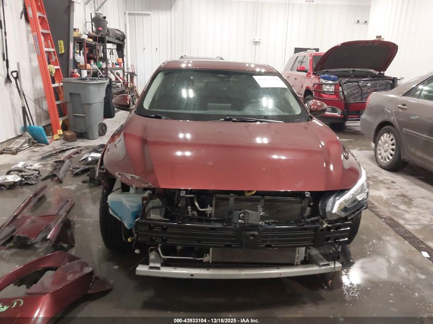 2022 Nissan Sentra Sv Xtronic Cvt VIN: 3N1AB8CV1NY284078 Lot: 43933104