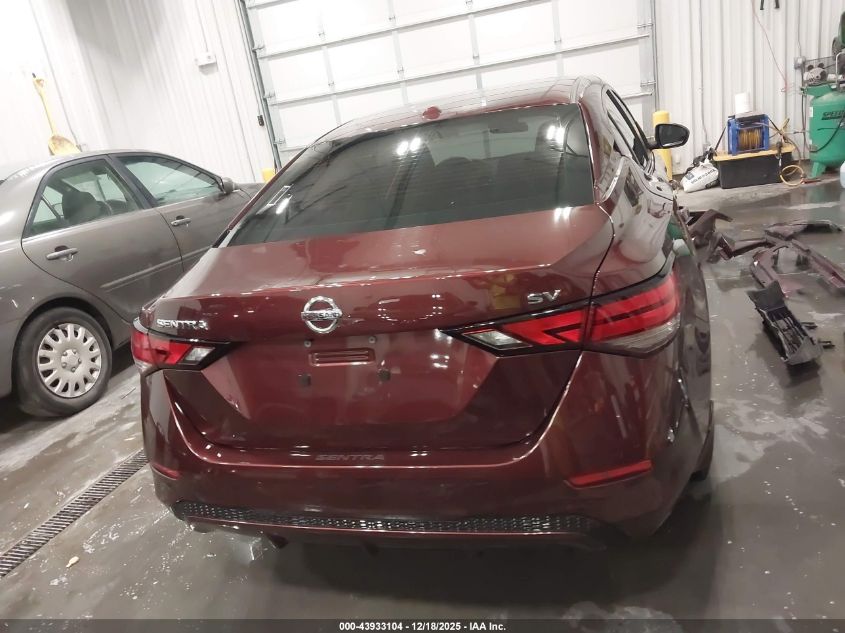 2022 Nissan Sentra Sv Xtronic Cvt VIN: 3N1AB8CV1NY284078 Lot: 43933104