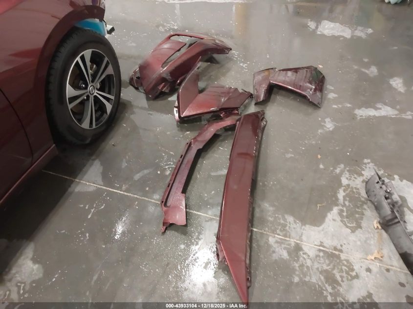 2022 Nissan Sentra Sv Xtronic Cvt VIN: 3N1AB8CV1NY284078 Lot: 43933104