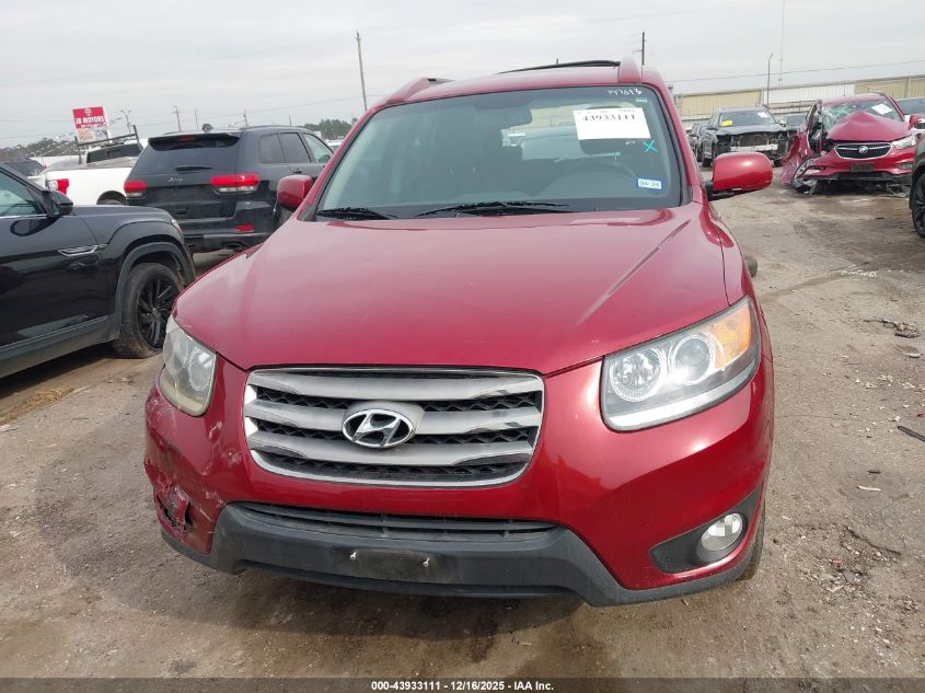 2012 Hyundai Santa Fe Se VIN: 5XYZH4AG1CG162785 Lot: 43933111