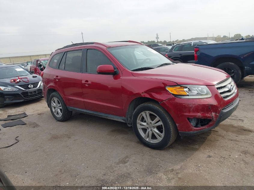 2012 Hyundai Santa Fe Se VIN: 5XYZH4AG1CG162785 Lot: 43933111