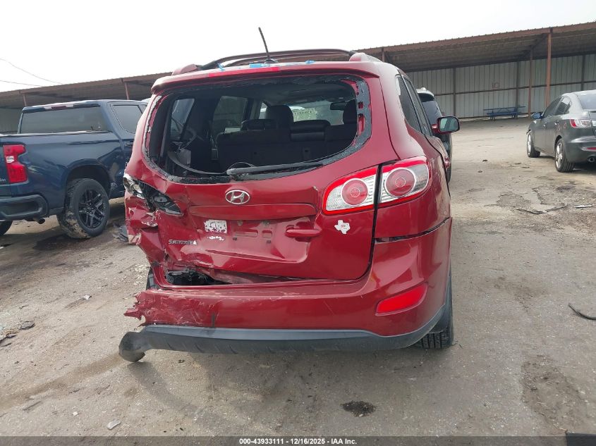 2012 Hyundai Santa Fe Se VIN: 5XYZH4AG1CG162785 Lot: 43933111