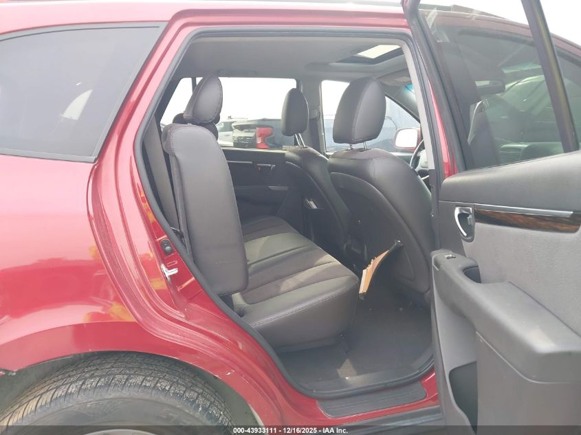 2012 Hyundai Santa Fe Se VIN: 5XYZH4AG1CG162785 Lot: 43933111