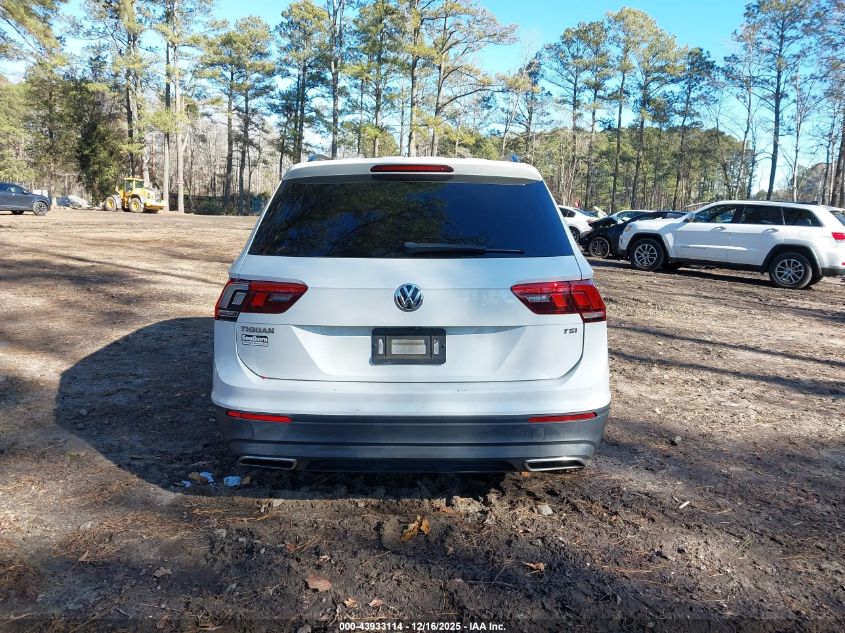 2018 Volkswagen Tiguan 2.0T S VIN: 3VV1B7AX4JM033750 Lot: 43933114