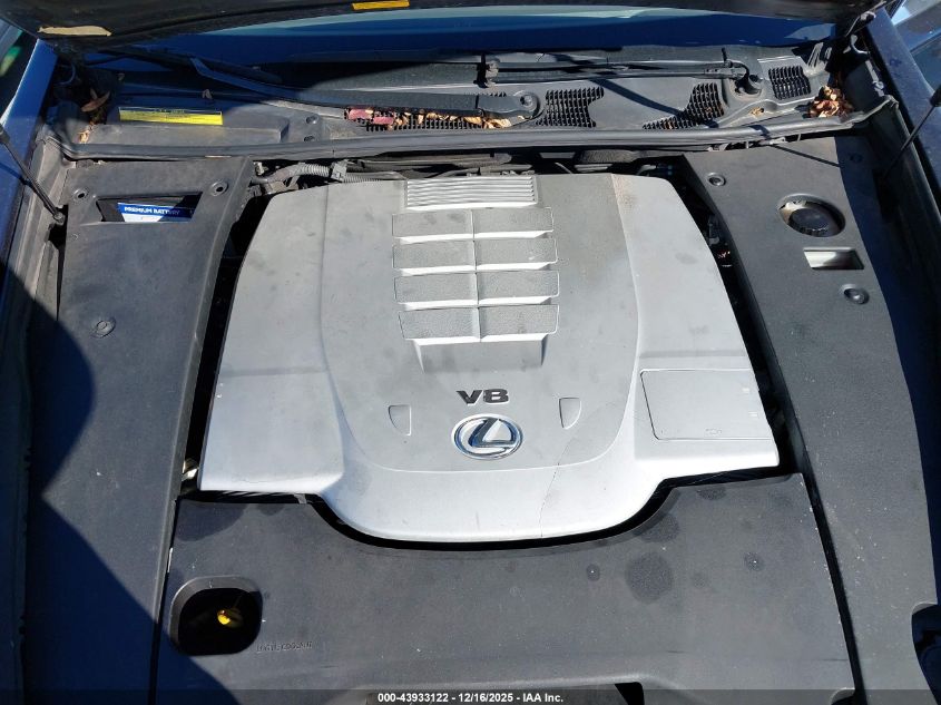 2008 Lexus Ls 460 VIN: JTHBL46F585066740 Lot: 43933122