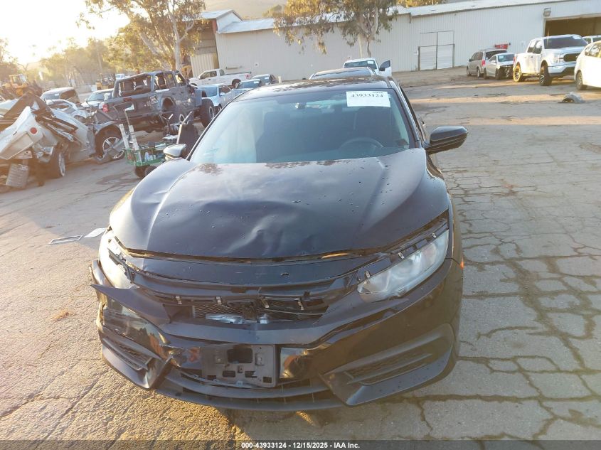 2018 Honda Civic Ex VIN: 2HGFC2F75JH582371 Lot: 43933124