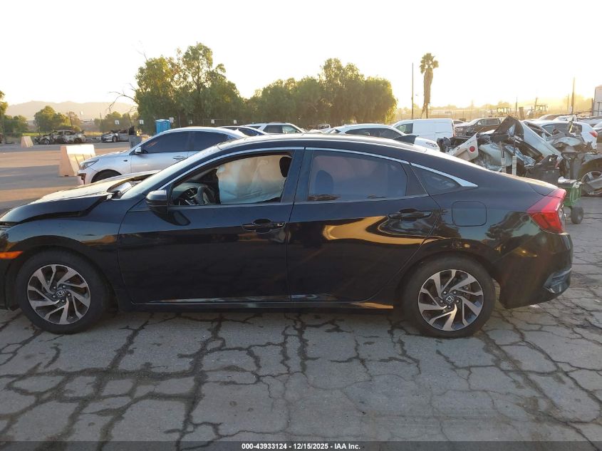 2018 Honda Civic Ex VIN: 2HGFC2F75JH582371 Lot: 43933124