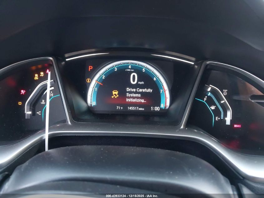 2018 Honda Civic Ex VIN: 2HGFC2F75JH582371 Lot: 43933124