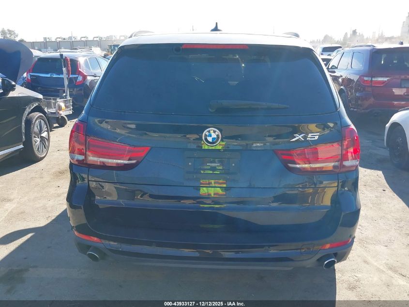 2016 BMW X5 Sdrive35I VIN: 5UXKR2C59G0R71167 Lot: 43933127