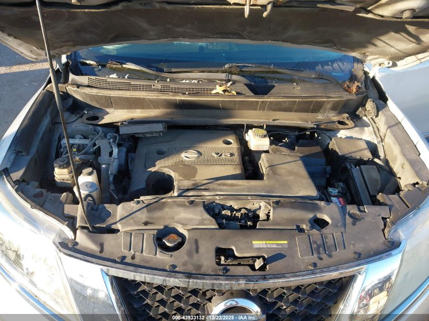 2015 Nissan Pathfinder Sl VIN: 5N1AR2MM1FC689634 Lot: 43933132