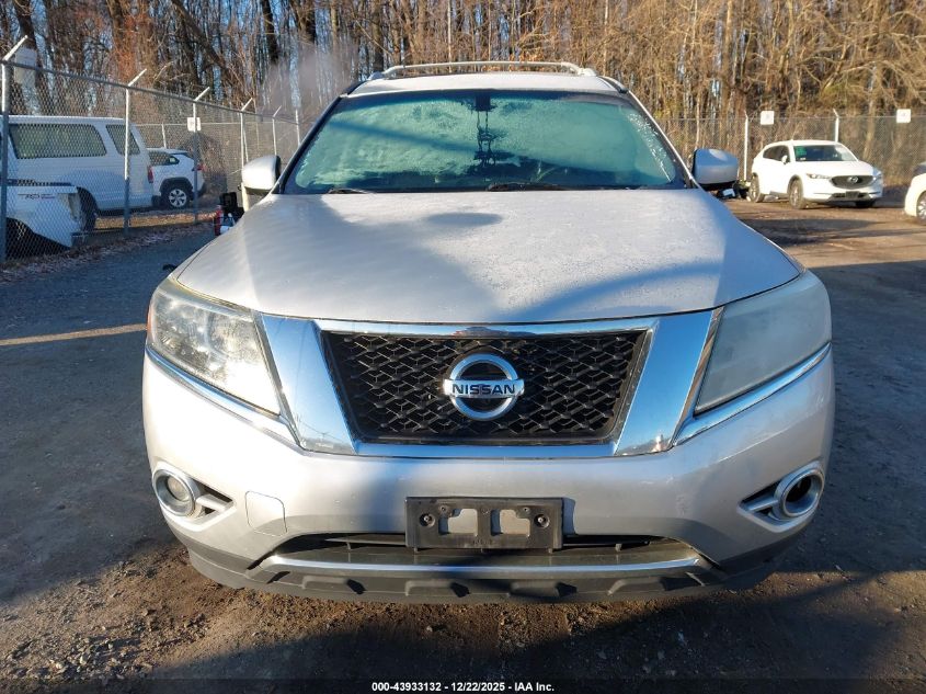 2015 Nissan Pathfinder Sl VIN: 5N1AR2MM1FC689634 Lot: 43933132