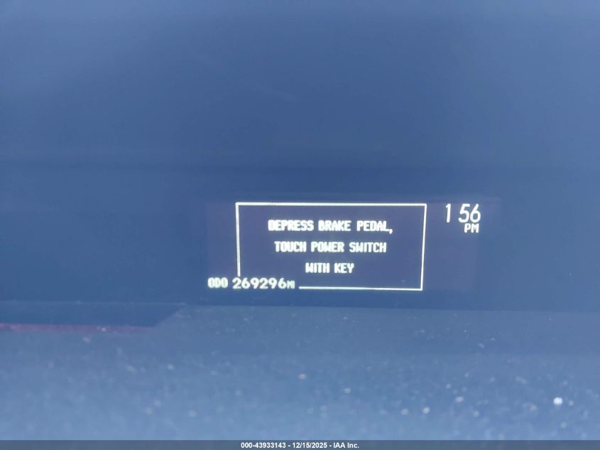 2013 Toyota Prius Two VIN: JTDKN3DU7D5540155 Lot: 43933143