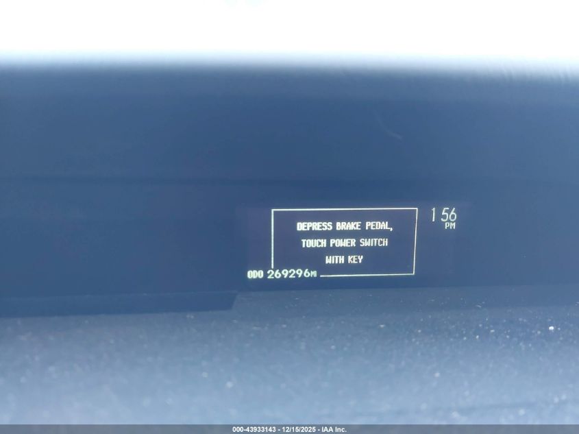 2013 Toyota Prius Two VIN: JTDKN3DU7D5540155 Lot: 43933143