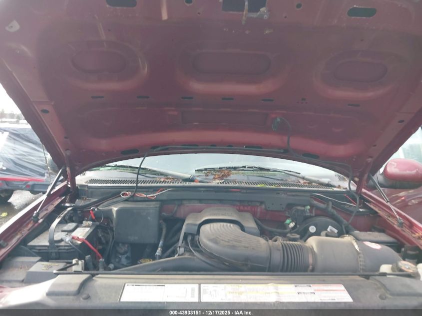 1997 Ford F-150 Lariat/Xl/Xlt VIN: 1FTDX0866VKB08737 Lot: 43933151