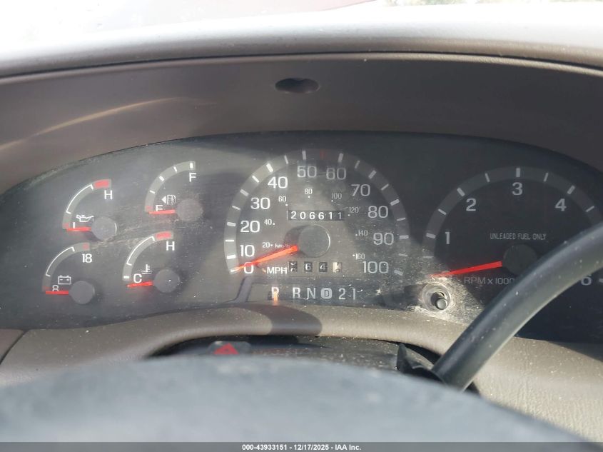 1997 Ford F-150 Lariat/Xl/Xlt VIN: 1FTDX0866VKB08737 Lot: 43933151