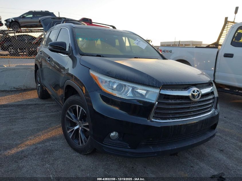 TOYOTA HIGHLANDER XLE V6