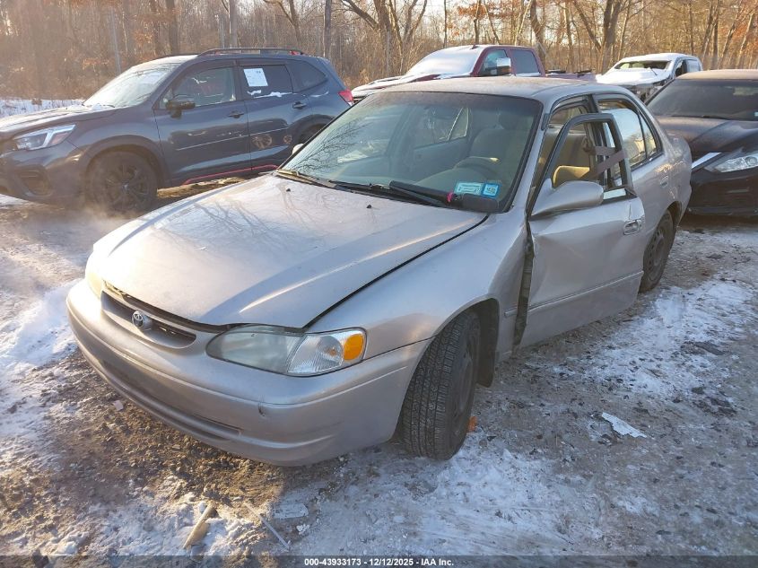 2002 Toyota Corolla Le VIN: 2T1BR12E62C529586 Lot: 43933173