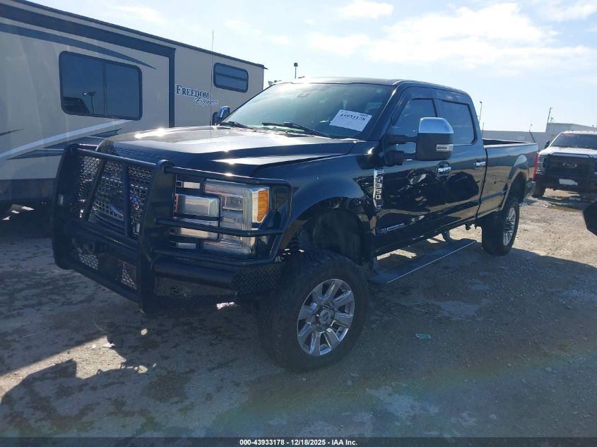 2017 Ford F-350 Platinum VIN: 1FT8W3BT9HEB18511 Lot: 43933178