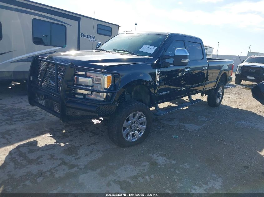 2017 Ford F-350 Platinum VIN: 1FT8W3BT9HEB18511 Lot: 43933178