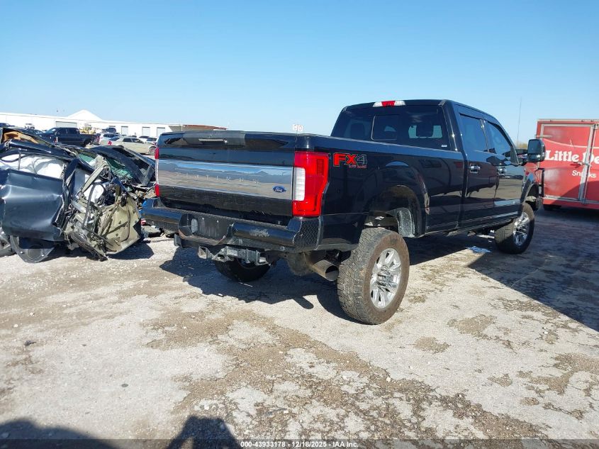 2017 Ford F-350 Platinum VIN: 1FT8W3BT9HEB18511 Lot: 43933178