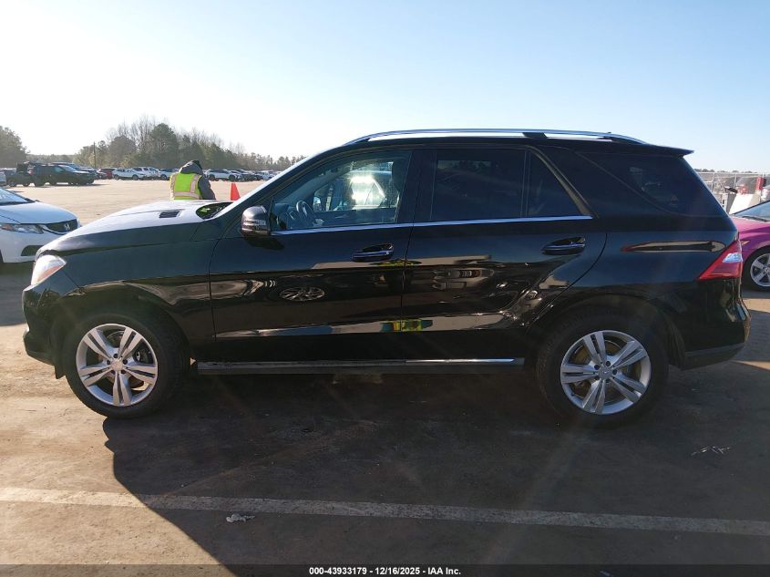 2013 Mercedes-Benz Ml 350 4Matic VIN: 4JGDA5HB5DA250251 Lot: 43933179